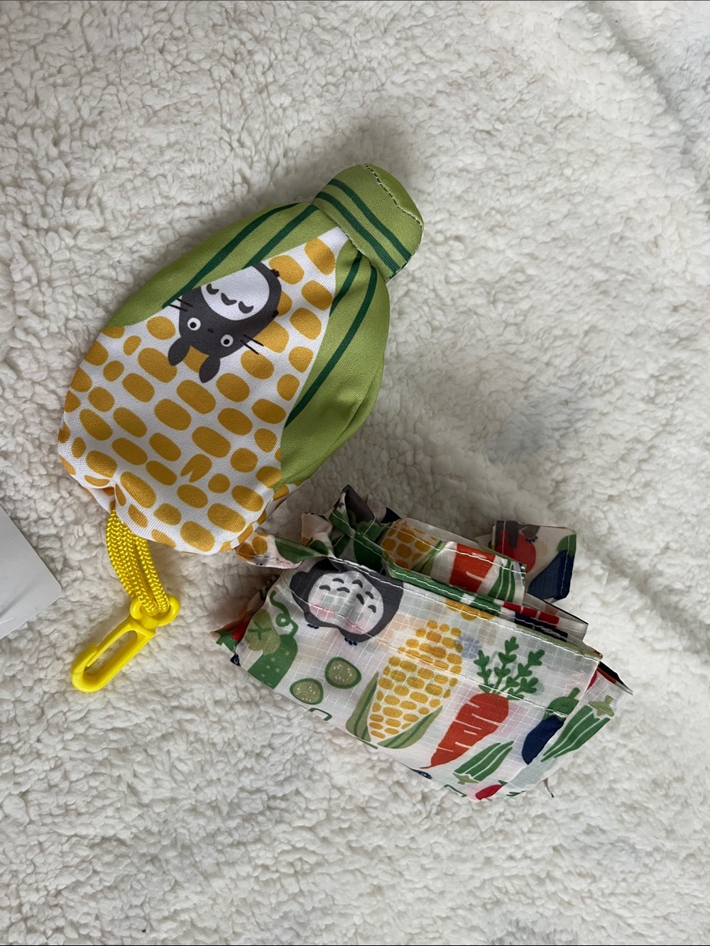 Studio Ghibli My Neighbor Totoro Corn Foldable Eco Bag Vegetable Series Tote